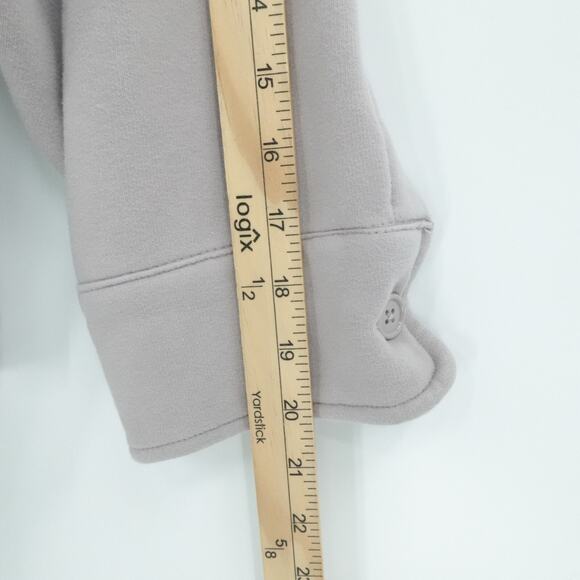Athleta Jacket Womens 1X Violet Retroplush Shacket Fleece Pockets Casual Yoga - Picture 5 of 11